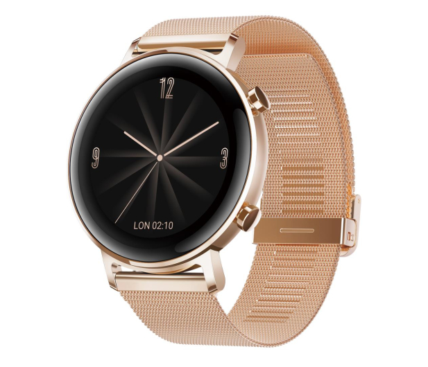 Huawei Watch GT 2 42mm złoty elegant - 538111 - zdjęcie 3